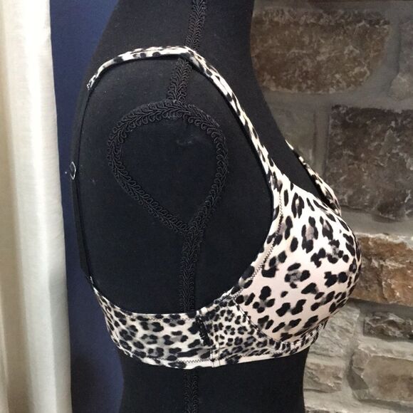 Soma Women's Classic Allura Bra, 32D, Black & Cream - Picture 5 of 8